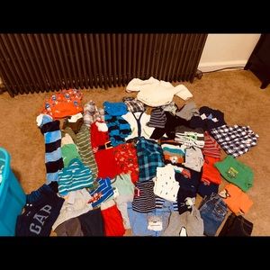 6-9, 9 months clothes lot - Boys